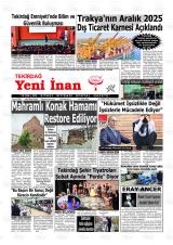 TEKİRDAĞ YENİ İNAN