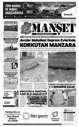 KAHRAMANMARAŞ MANŞET