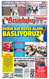 NİĞDE ANADOLU HABER