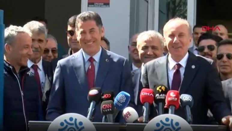 Sinan Oğan ile Muharrem İnce görüştü