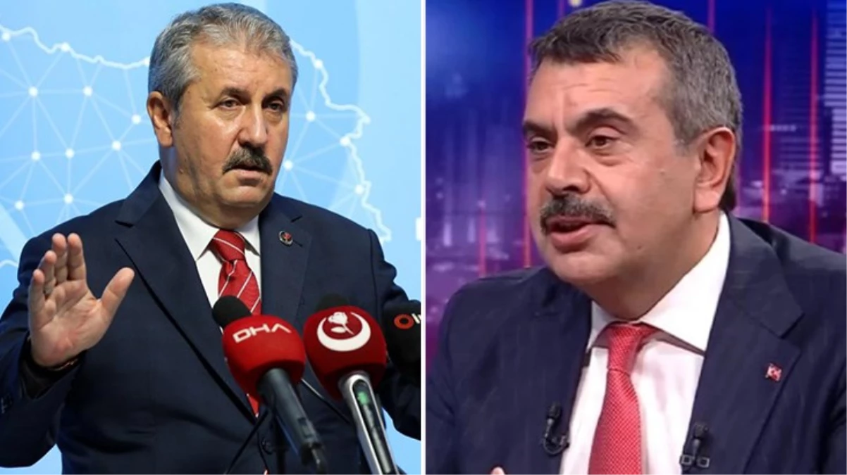 Destici’den Milli Eğitim Bakanı Yusuf Tekin’e  tam destek.