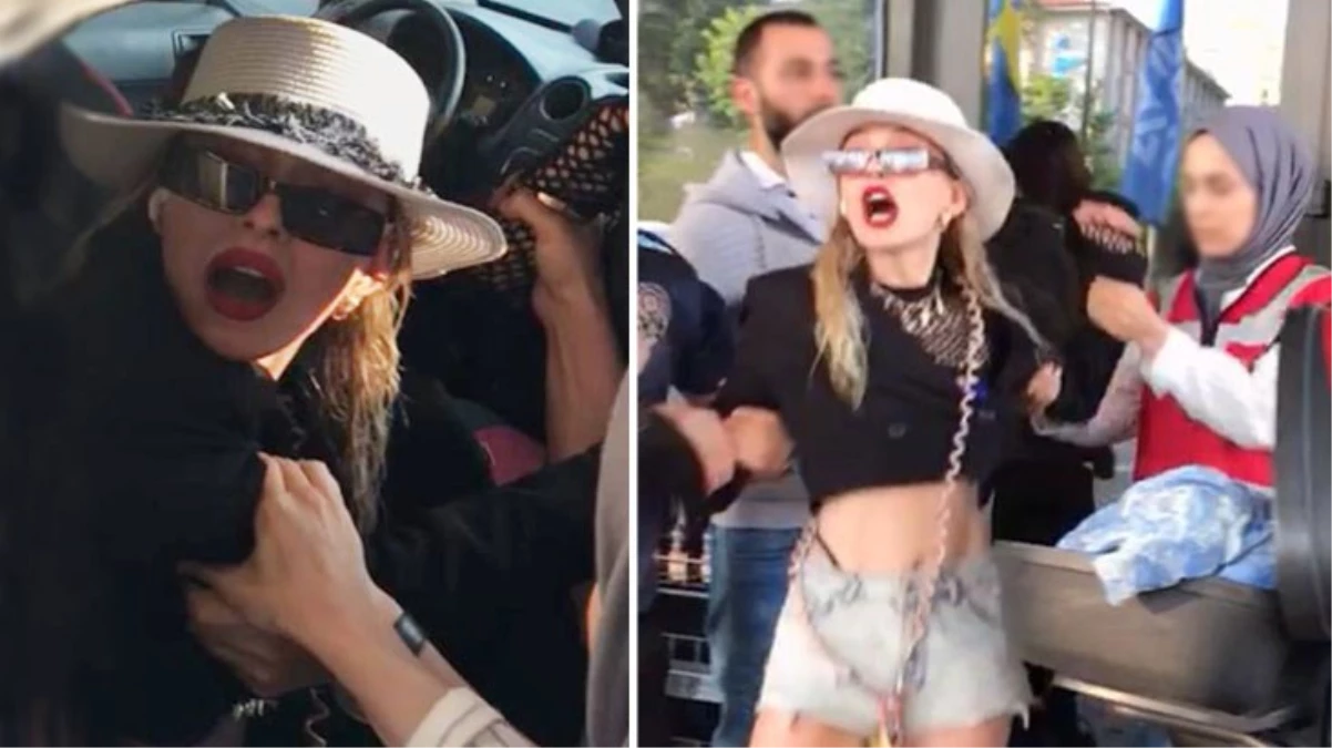 Dur ihtarına uymayan kadın, yakalandığı yerde ortalığı birbirine kattı! Polise hem küfür etti hem vurdu