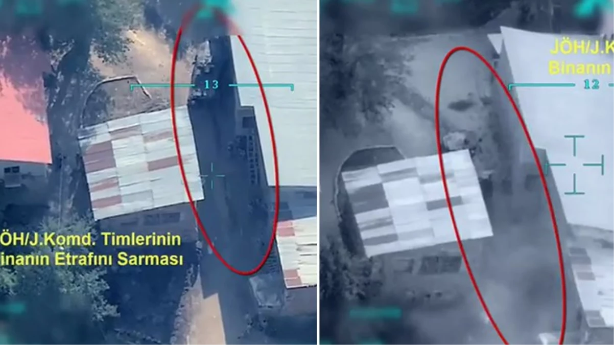 Son dakika: 10 şehidimizin kanında parmağı olan gri kategorideki terörist etkisiz hale getirildi! İşte anbean operasyon görüntüleri