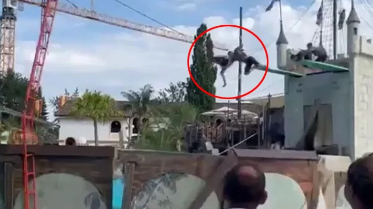 Karayip Korsanları gösterisinde set çöktü! 5’i animatör 7 kişi yaralandı
