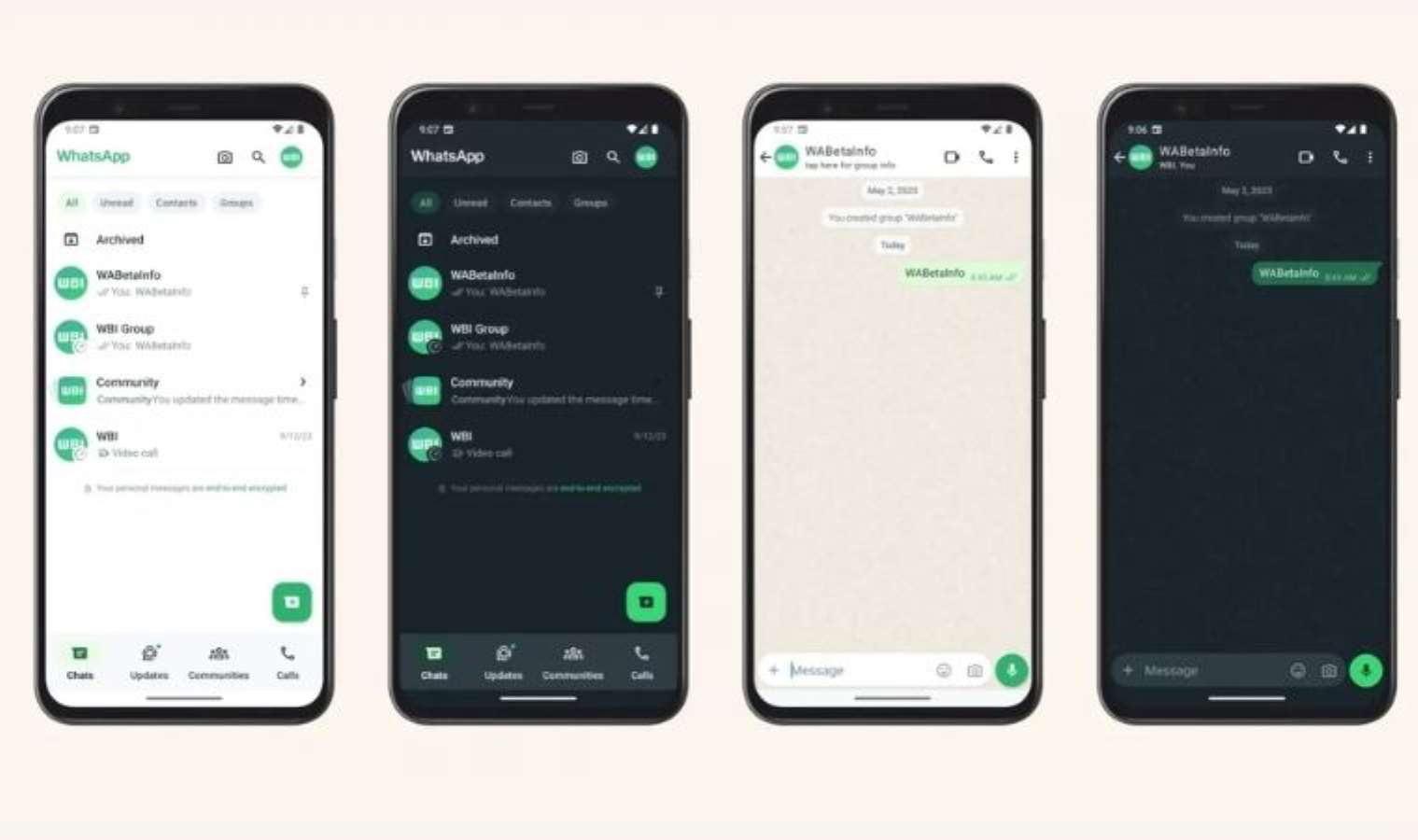 Android için WhatsApp'ta planlanan tasarım değişikliği