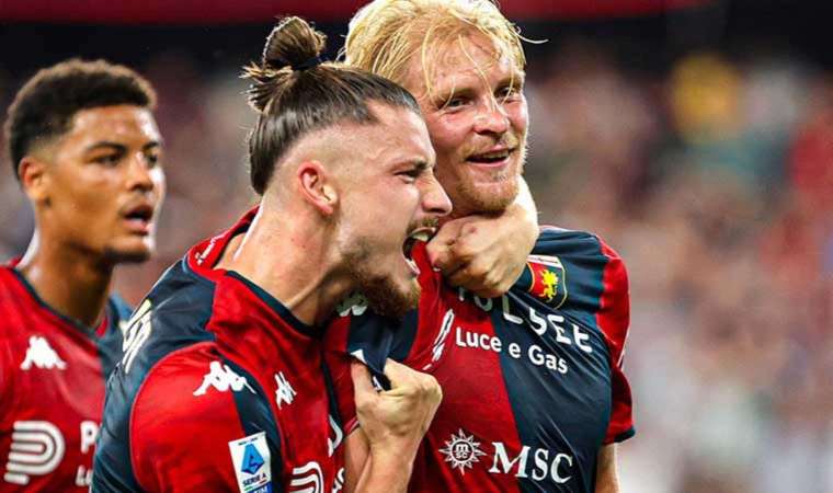 Roma, Genoa deplasmanında perişan oldu