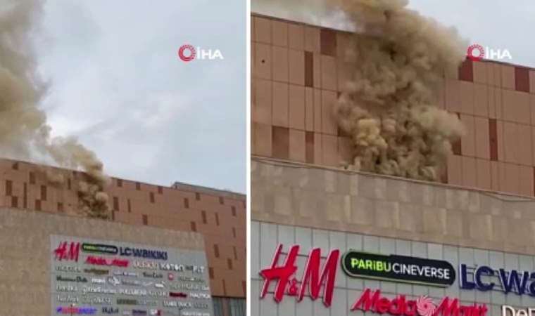 Son dakika… Maltepe’deki Piazza AVM’de yangın paniği!