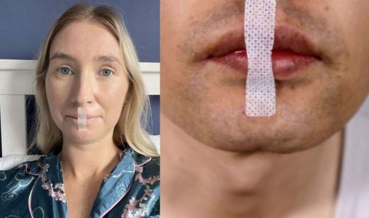 Uyku rutinini iyileştiren ağız bantlama trendine bilim ne diyor?