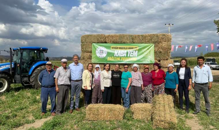 Muğla’da üreticilere ücretsiz yem desteği