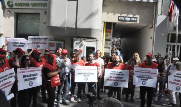 Goethe Enstitüsü çalışanları: Grev zamanı gelip çatmıştı