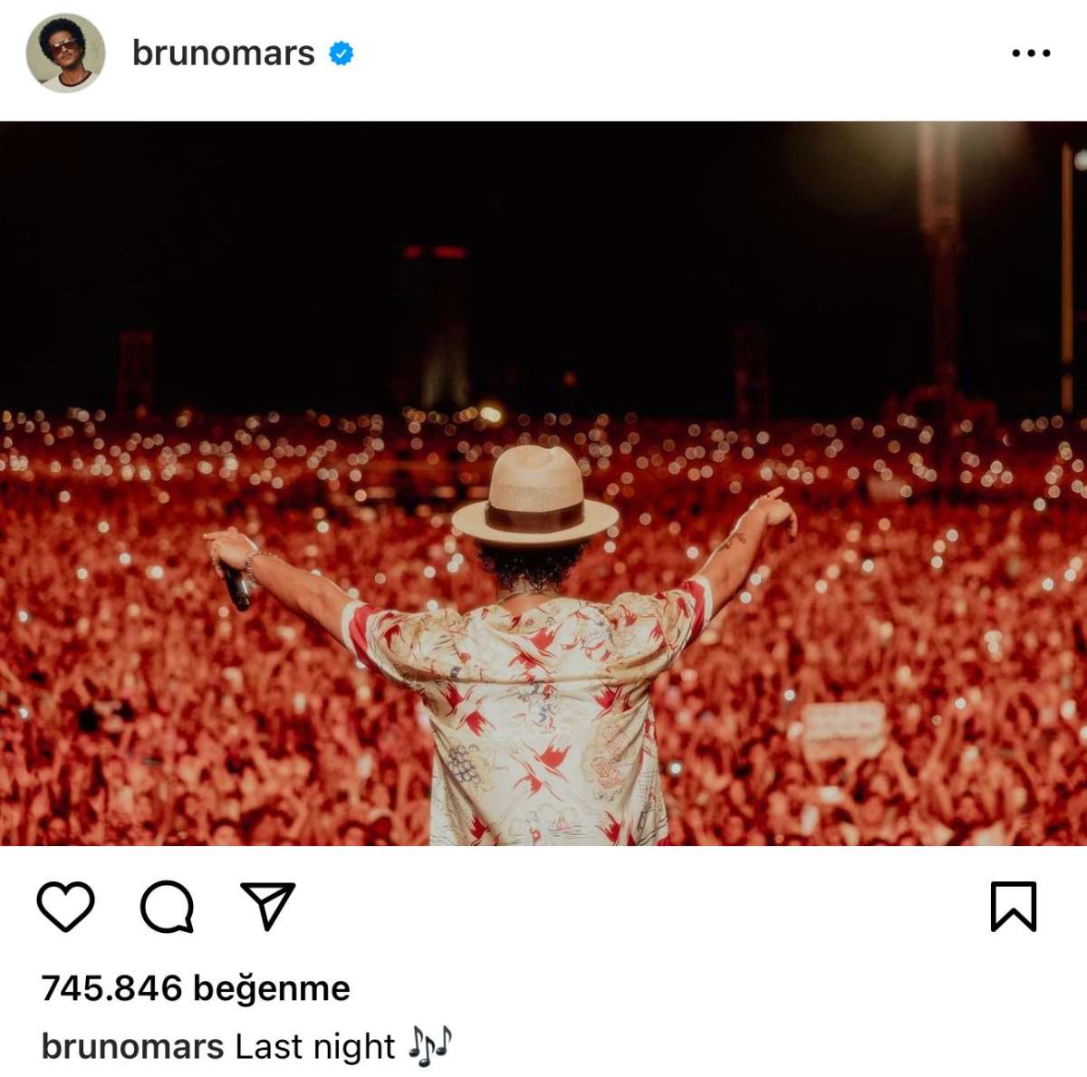 Bruno Mars Tel Aviv konserini iptal etti!