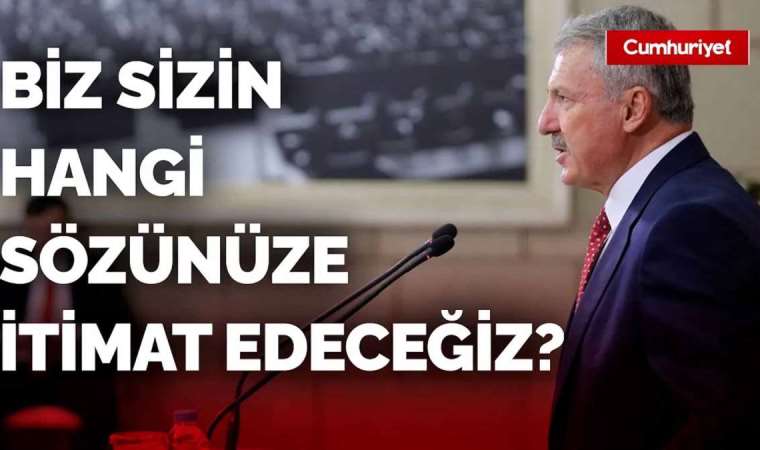 Selçuk Özdağ'dan sert çıkış: 'Biz sizin hangi sözünüze itimat edeceğiz?'