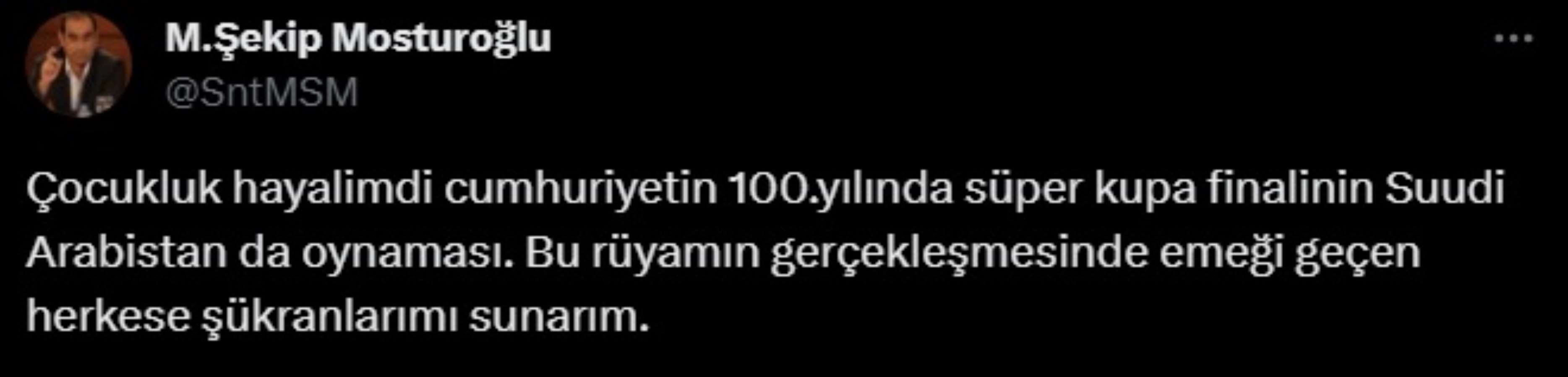 'Süper Kupa' Suudi Arabistan'da oynanacak! TFF'nin kararına sosyal medyada tepki yağdı: 'Cumhuriyetin 100. yılında...'