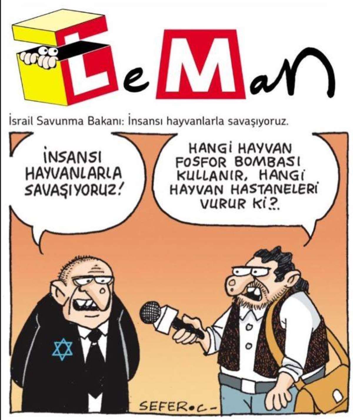 LeMan’dan çok konuşulacak İsrail kapağı