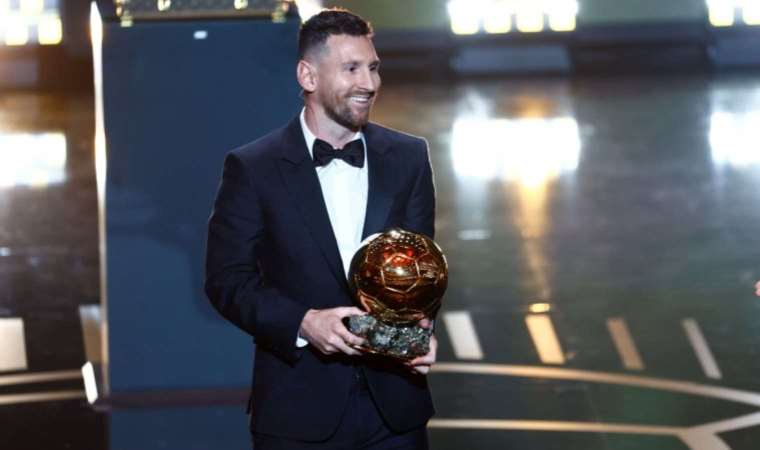 Son Dakika: Ballon d’Or ödülü Lionel Messi’nin oldu!