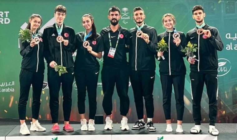 Tekvando Karışık Milli Takımı Suudi Arabistan’dan madalya ile döndü!