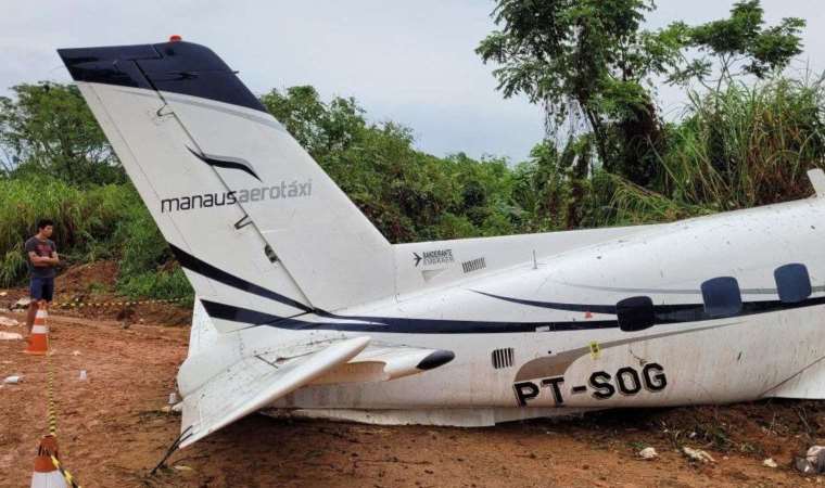 Brezilya’da küçük uçak düştü: Çok sayıda ölü var