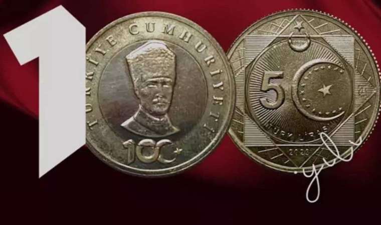 Resmi Gazete’de yayımlandı: 100. yıla özel madeni para basıldı