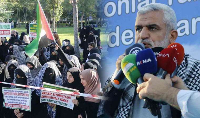 HÜDA PAR’dan Diyarbakır’da Filistinlilere destek çağrısı