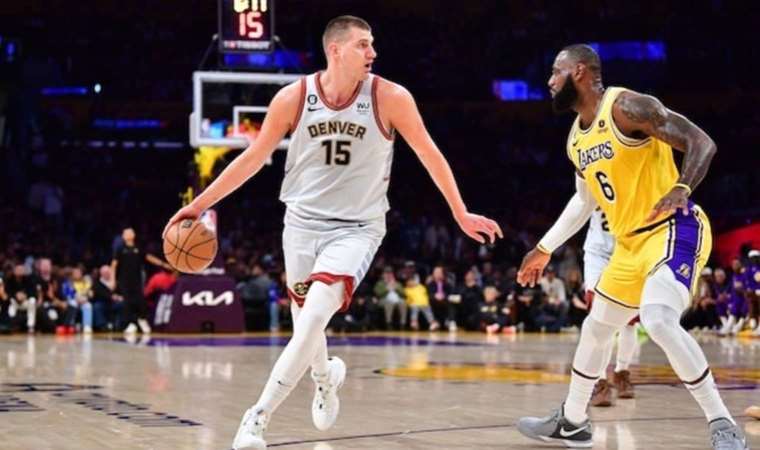 Nikola Jokic, LeBron James’i yakaladı: 107. triple-double!