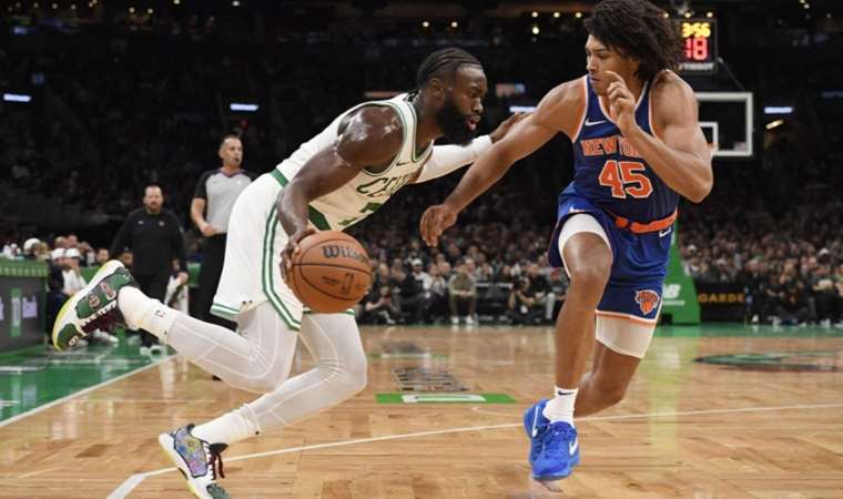 Boston Celtics’ten New York Knicks’e üçlük şov… Tam 23 isabet buldular!