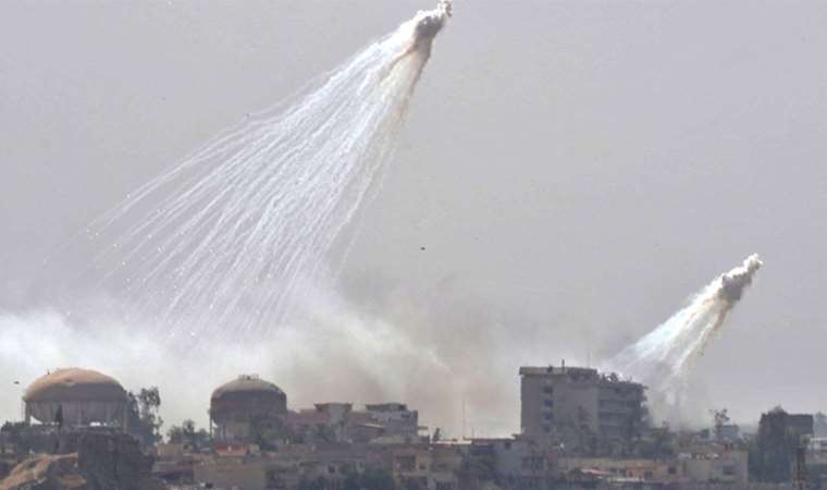 Kullanımı yasak olan beyaz fosfor suda ve toprakta yıllarca saklı kalıyor