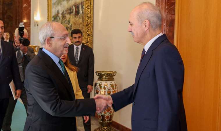 Kılıçdaroğlu: ‘Güçlendirilmiş parlamenter sistem çalışmasını Numan Kurtulmuş’a takdim ettik’