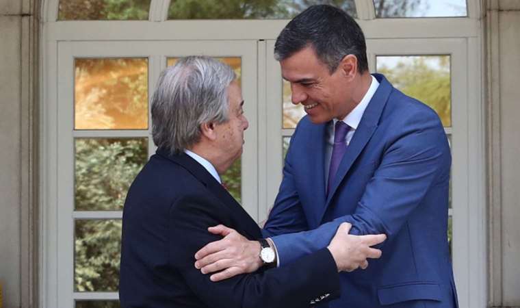 İspanya Başbakanı Sanchez’ten Guterres’e destek