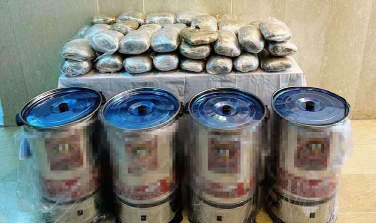 Ayran makinelerinde uyuşturucu ele geçirildi!