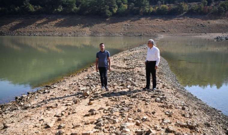 Belediye başkanından barajın ortasına ‘tasarruf’ çağrısı
