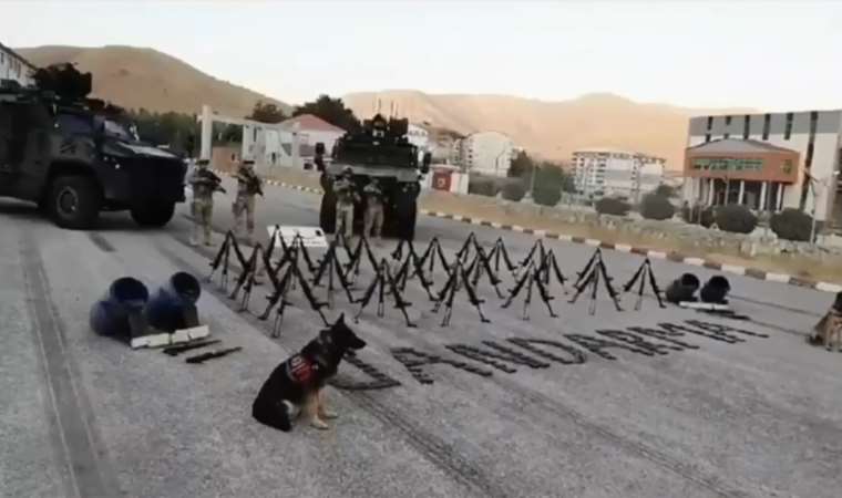 Bakan Yerlikaya: Terör örgütüne ait 75 piyade tüfeği ele geçirildi