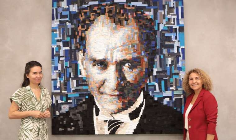 adL’DEN Cumhuriyetin 100. yılına özel anlamlı Mustafa Kemal Atatürk portresi