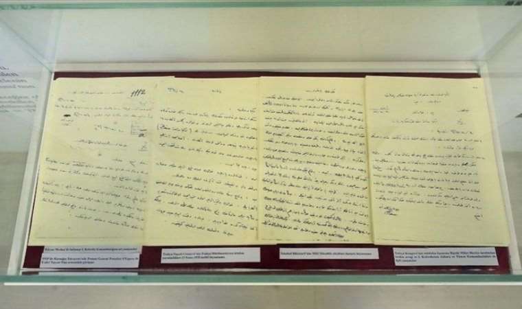 Kurtuluş Savaşı’nın izlerini takip etmek: Kurtuluş Savaşı belgeleri sergilenmeye başlandı…