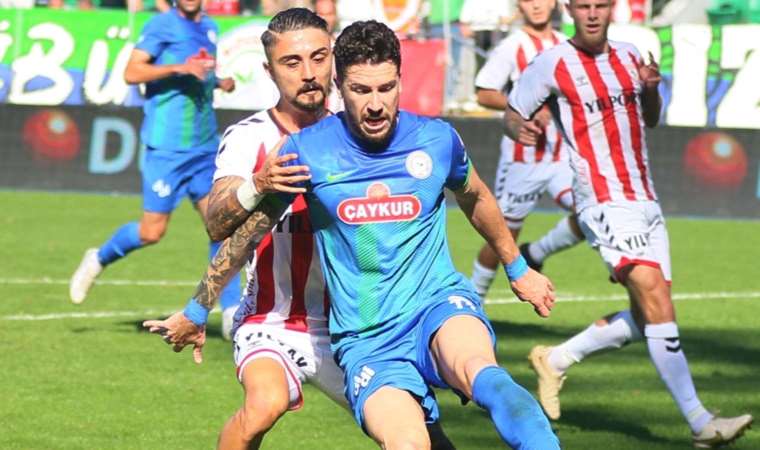 Çaykur Rizespor 3 puana 10 kişiyle ulaştı!
