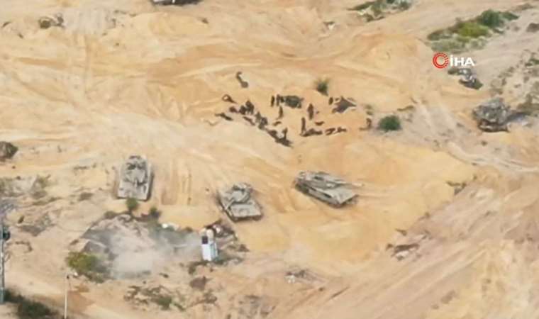 Hamas, İsrail askerleriyle yaşanan çatışmanın görüntülerini yayımladı