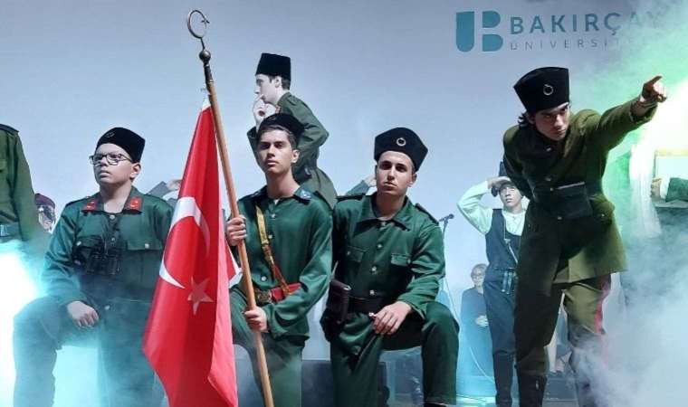 Öğrencilerden muhteşem Cumhuriyet kutlaması