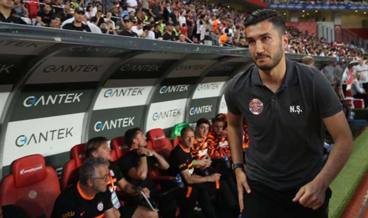 Nuri Şahin, Antalyaspor’un hedefini açıkladı!