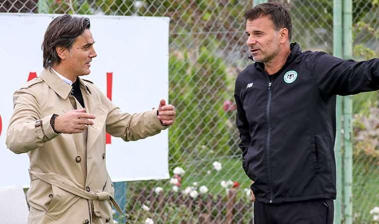 Vincenzo Montella, Konyaspor antrenmanını izledi