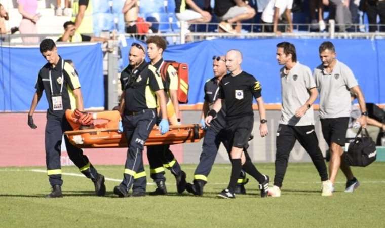 Fransa’da olaylı maç: Havai fişek isabet eden kalecinin bilinci kapandı!