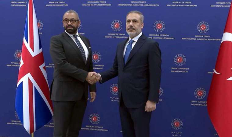 Bakan Fidan, İngiliz mevkidaşı Cleverly ile görüştü