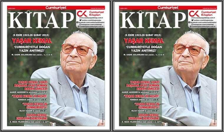 BUGÜN günlerden Cumhuriyet Kitap Dergi!