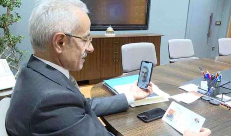 21 yıl önce yazılan mektuba Bakandan görüntülü cevap