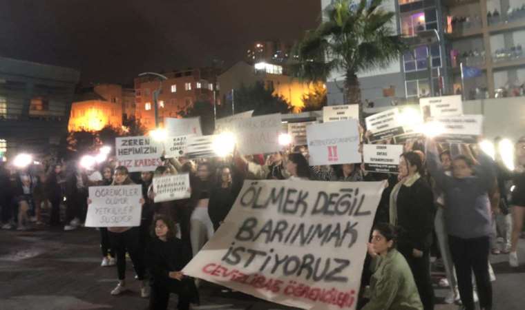 Asansör faciasında hayatını kaybetmişti: Üniversiteliler Zeren Ertaş için eylem yaptı