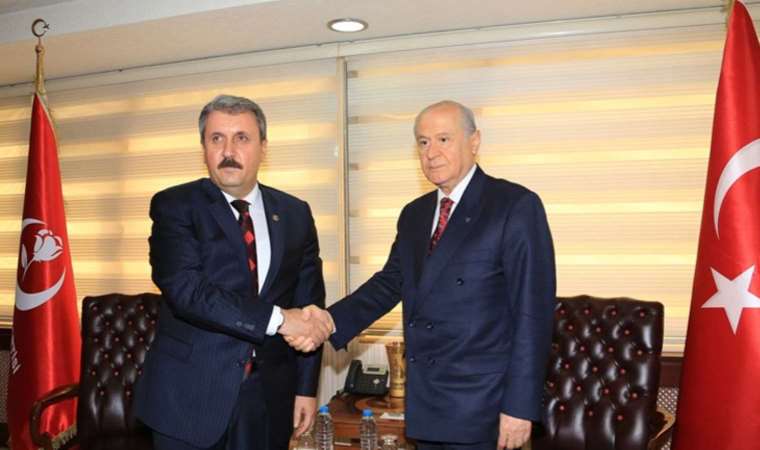 Bahçeli, BBP Genel Başkanlığına yeniden seçilen Destici’yi tebrik etti