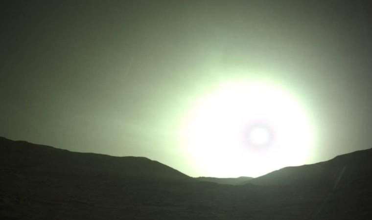 Perseverance, Mars’ta mavi bir günbatımı kaydetti