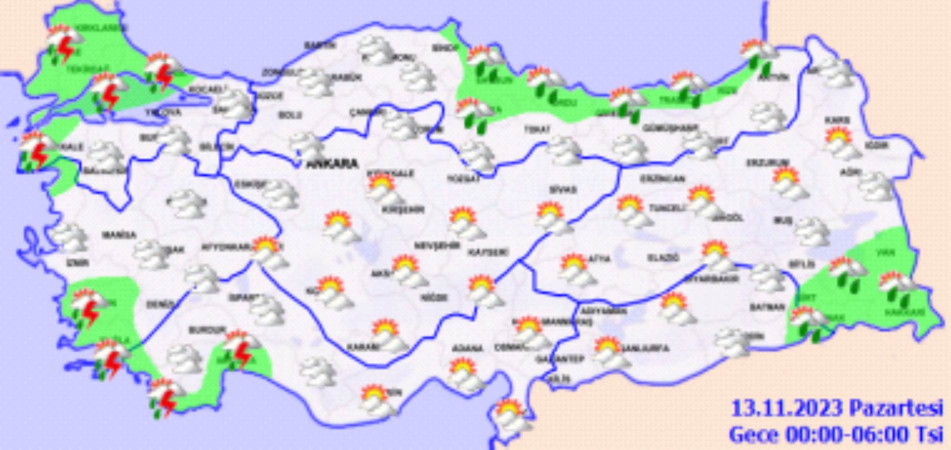 Meteoroloji açıkladı: 12 Kasım 2023 hava durumu raporu... Bugün ve yarın hava nasıl olacak?