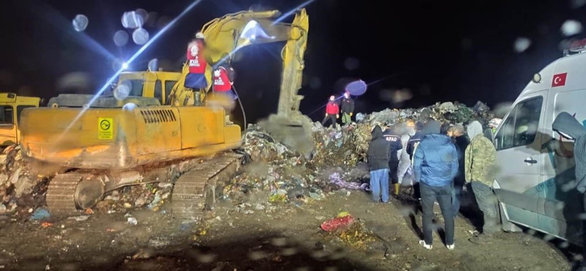 Belediye işçisi çöplükte kayboldu! Arama çalışması başlatıldı...