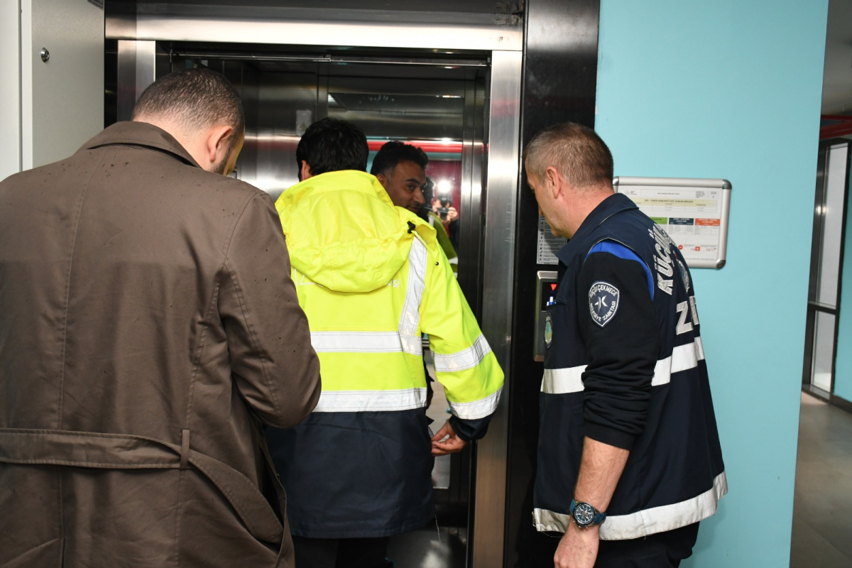 Küçükçekmece Belediyesi'nden öğrenci yurtlarına asansör denetimi