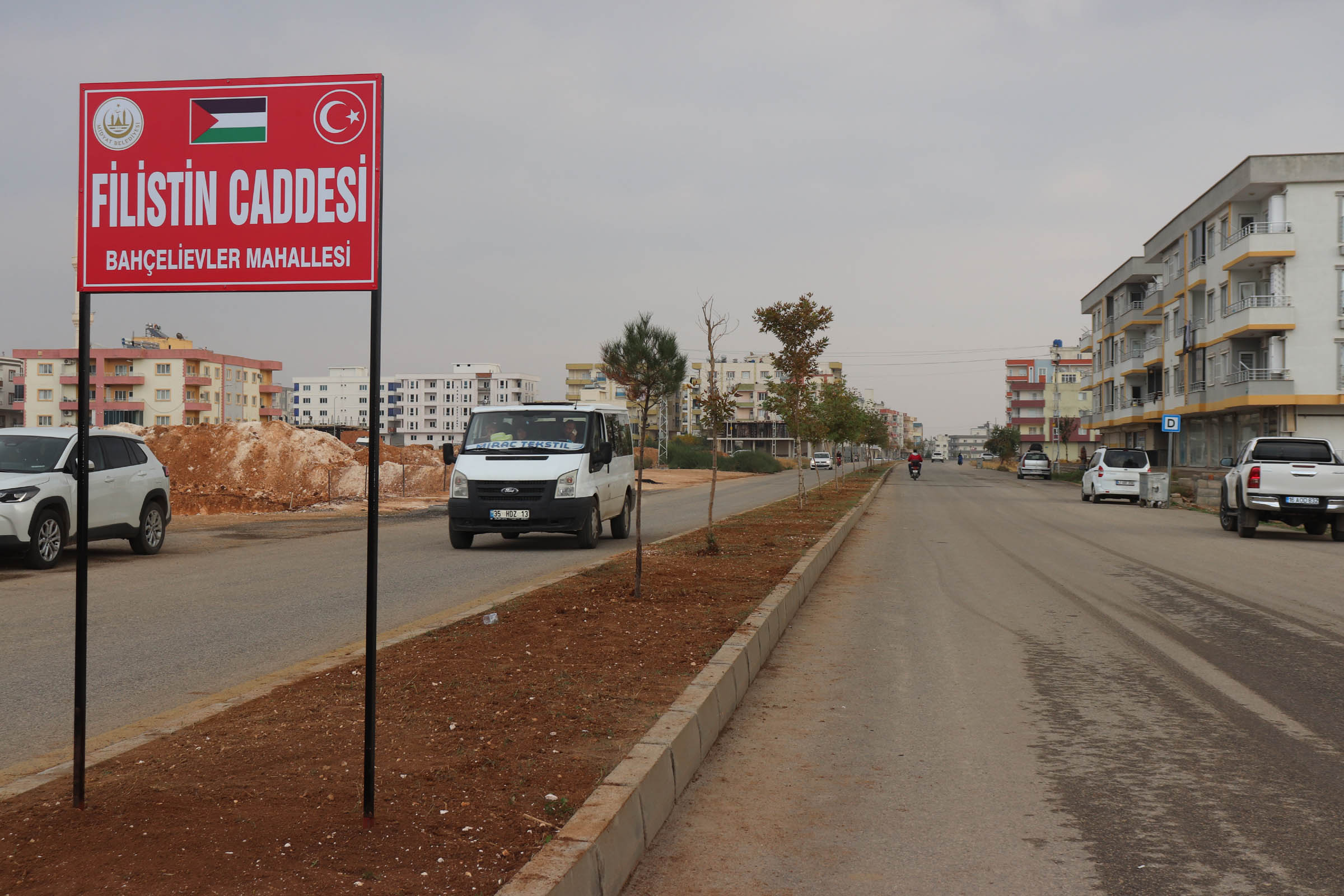 Midyat'ın en uzun caddesinin ismi 'Filistin' olarak değiştirildi