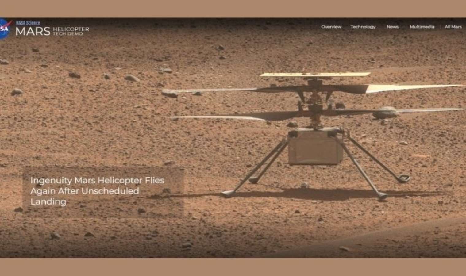 Zor şartlar NASA'yı da vurdu; Mars görevi askıya alındı